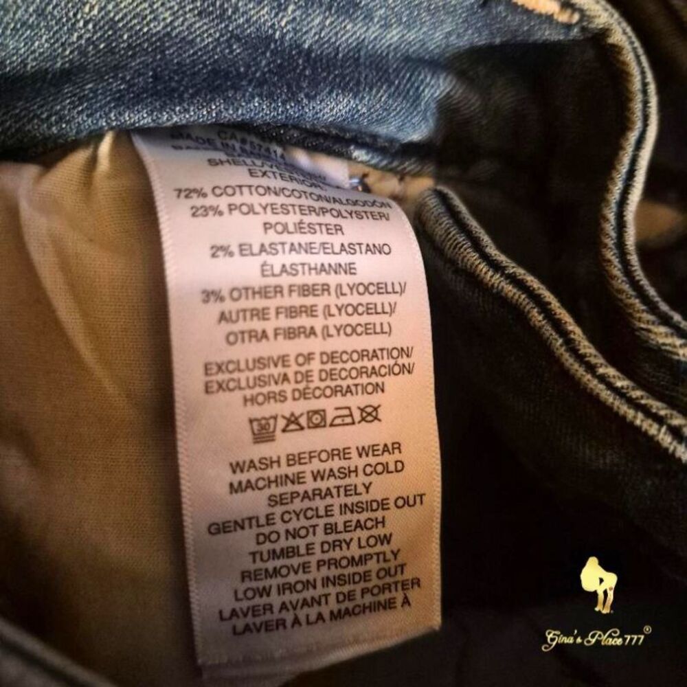 NWT True Religion Men’s Jesse SN Trucker Denim Jean Jacket Medium Flake, Size L - Picture 11 of 16